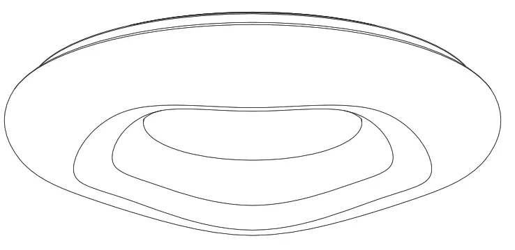 LEDVANCE Smart Orbis Cromo Ceiling Light LED Smart Plus