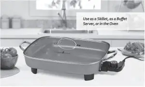 Copper Chef Electric Skillet