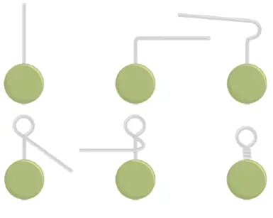 TOO cute BEADS Precious Treasures Earring Kit - Fig