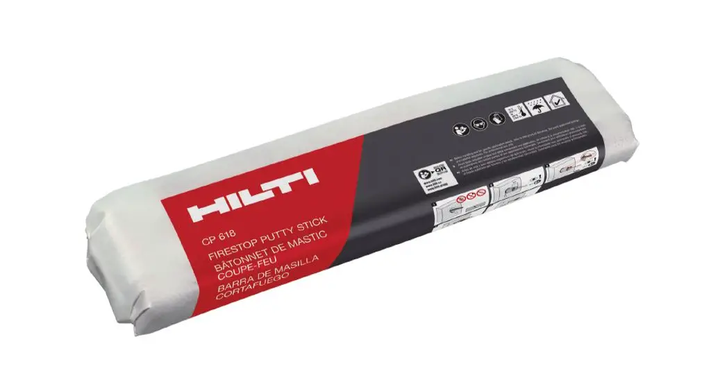 Hilti Cp 618 Firestop Putty Stick Instruction Manual