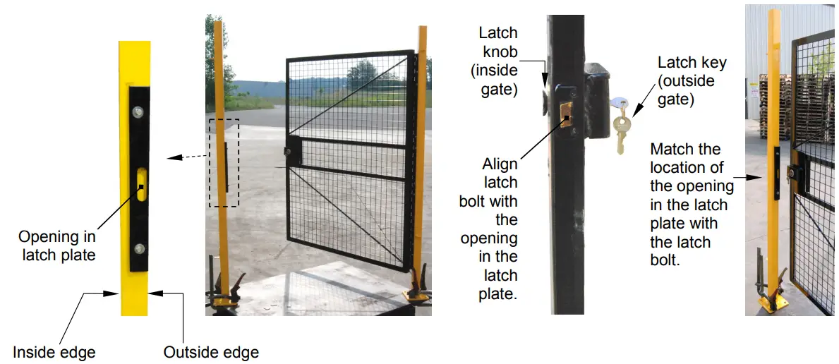 Vestil APG-M-85 APG-Series Adjustable Perimeter Guard System-fig7