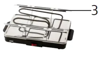 DOMO DO9188G Grill Raclette fig (2)
