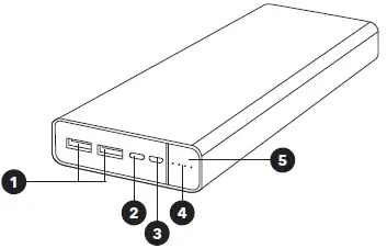 alza power APW-PBM40PD100 Power Bank 40 000 mAh-1