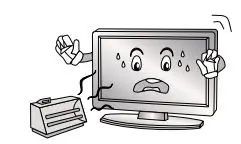 CHiQ L40G7H Full HD Android Smart LED TV User Manual - Do not install near any heat source such as radiators