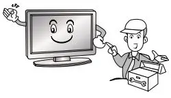 CHiQ L40G7H Full HD Android Smart LED TV User Manual - Refer all servicing to qualified service personnel