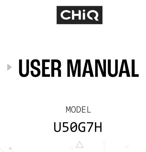 CHiQ L40G7H Full HD Android Smart LED TV User Manual