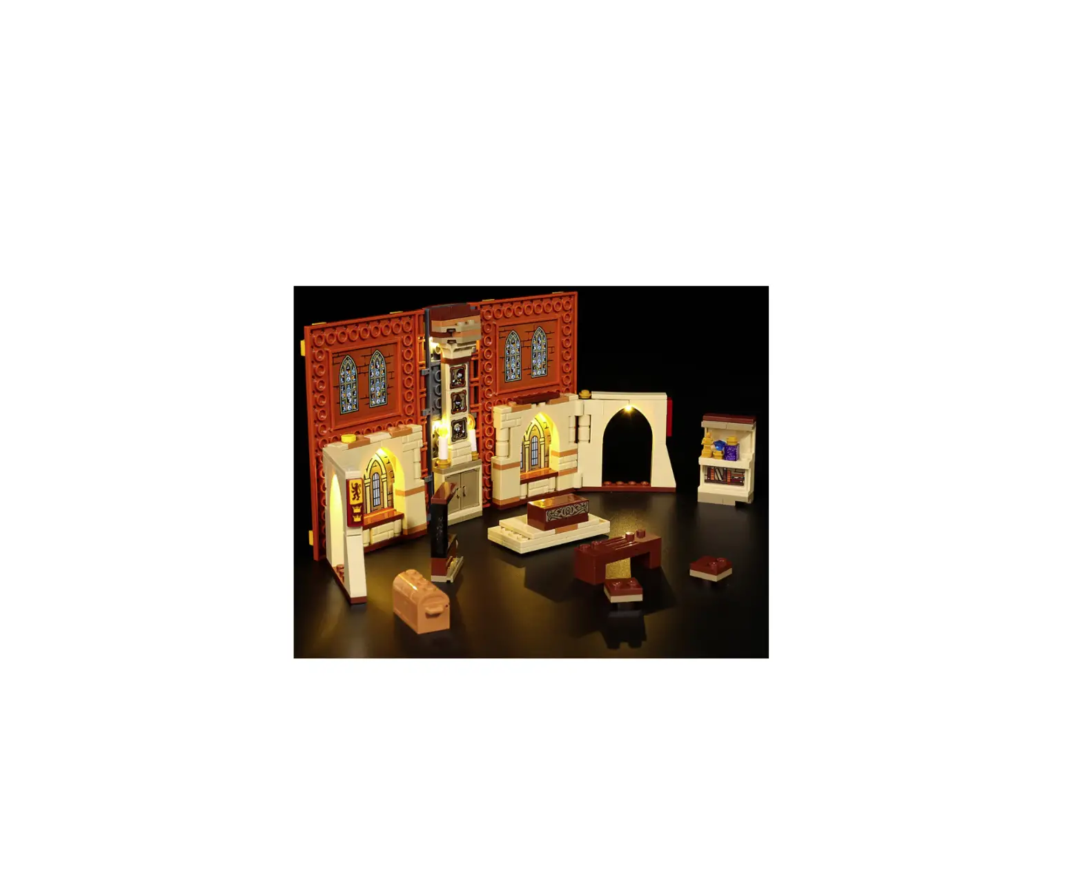 Game Of Bricks 76382 Light Kit For Hogwarts Moment: Transfiguration Class Instruction Manual