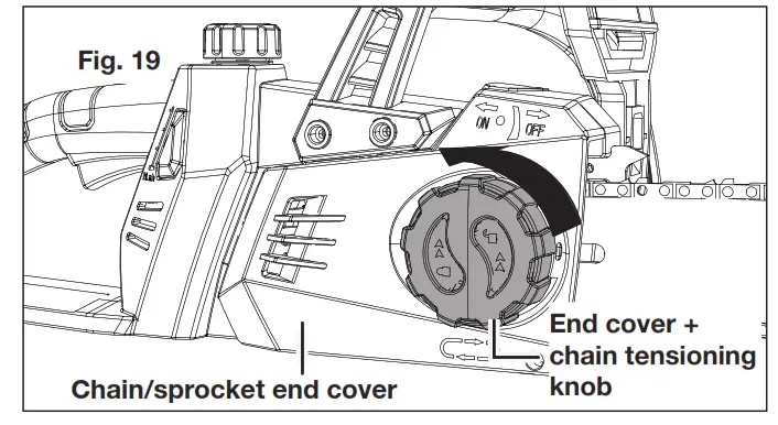 SUN JOE 24V X2 CS16 RM Cordless Chain Saw - fig39