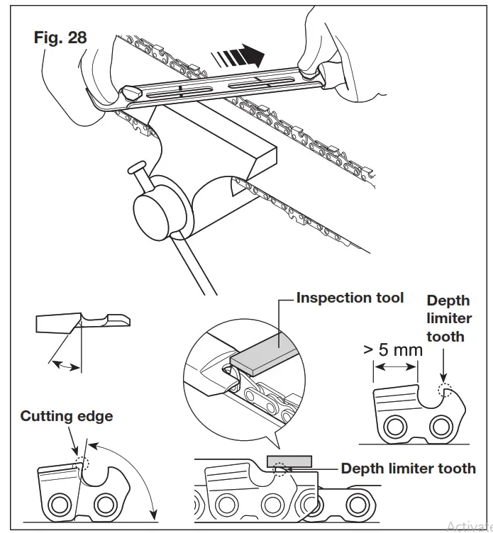 SUN JOE 24V X2 CS16 RM Cordless Chain Saw - fig47