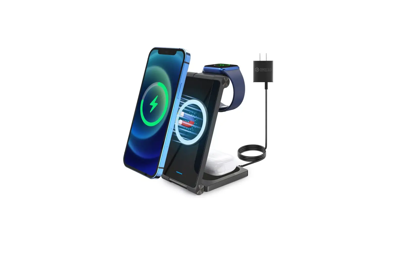 Yocunker K13b 3in1 Fast Wireless Charger Instruction Manual