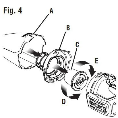 RYOBI PCL705 18V Hand Vacuum Instruction Manual - Fig 4