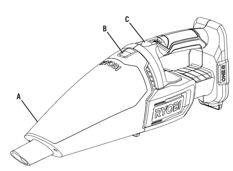 RYOBI PCL705 18V Hand Vacuum Instruction Manual - PCL705