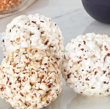 MARSHMALLOW POPCORN BALLS