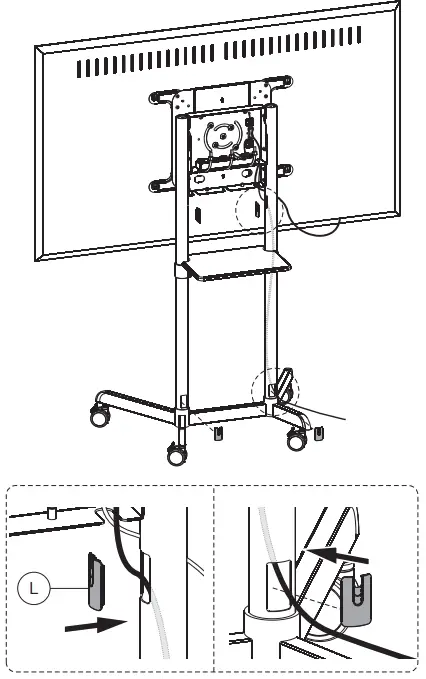Neomounts NS-M1250BLACK Floor Stands-fig20