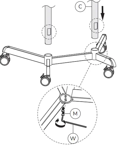 Neomounts NS-M1250BLACK Floor Stands-fig5