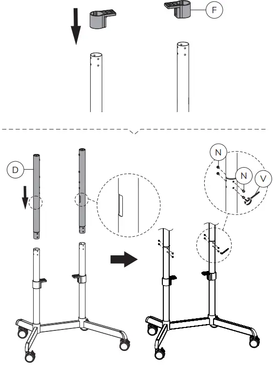 Neomounts NS-M1250BLACK Floor Stands-fig6