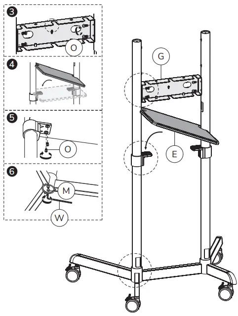 Neomounts NS-M1250BLACK Floor Stands-fig8