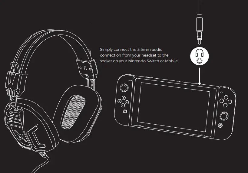 XRocker XH1 Headset - NINTENDO SWITCH