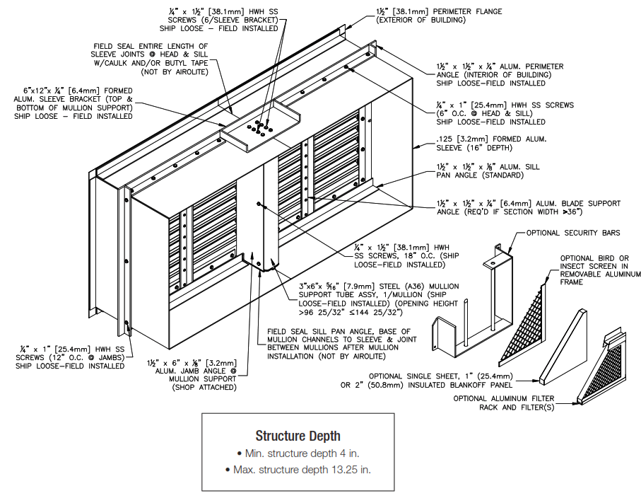 AIROLITE SCH601MD Flange Sleeve - fig 7