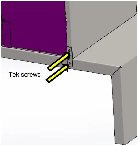 Seismic Restraints Table Installation