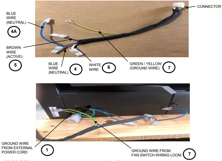 Fan Switch Electrical Installation