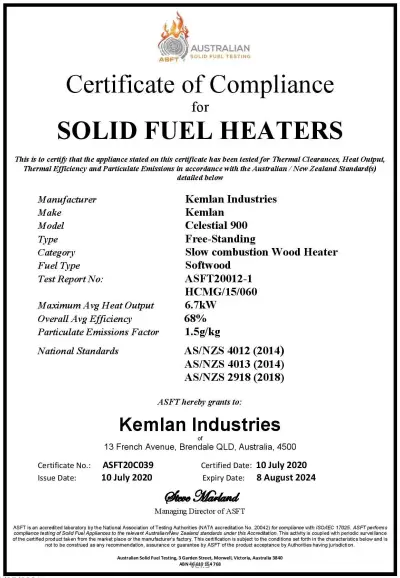 Certificate OF Compliance