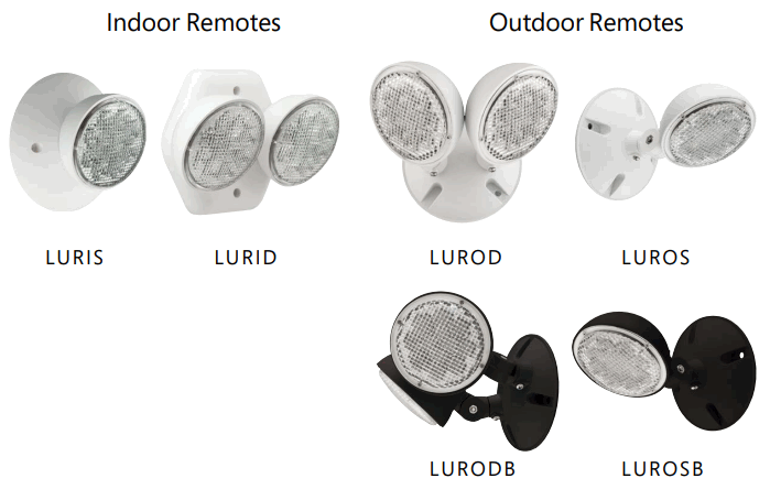 Lumination LUMEL Series LED Emergency Light - ORDER SEPARATELY