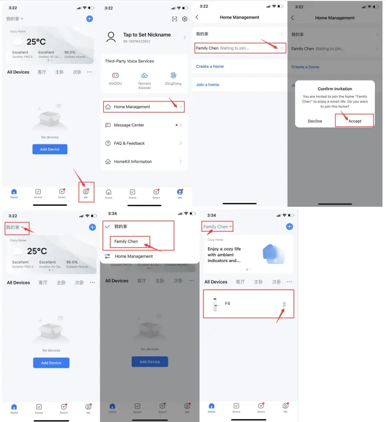 Shenzhen Huafu Intelligent Technology 2A9P7WF Smart Lock app 3