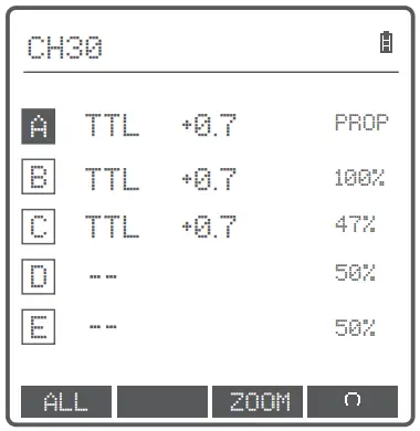 Flash Exposure Compensation Settings
