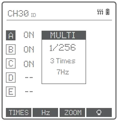 Multi Flash Settings