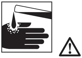 SIMPSON 1350411 Professional Pressure Washer -HEMICAL BURN