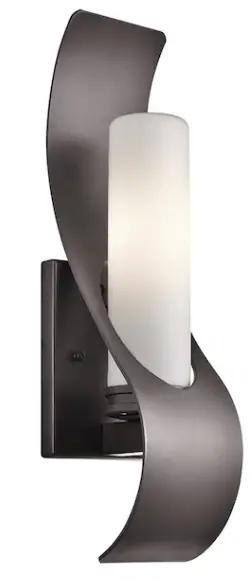 KICHLER-49149AZ-Zolder-1-Light-17-Inch-Architectural-Bronze-Outdoor-Wall-Light-PRO