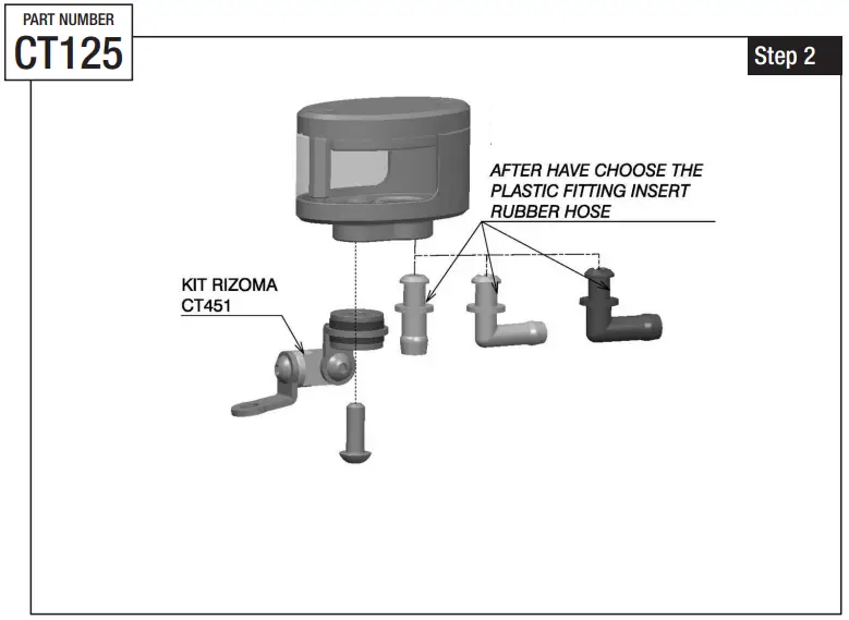 rizoma CT125 Fluid Tank - Figure25