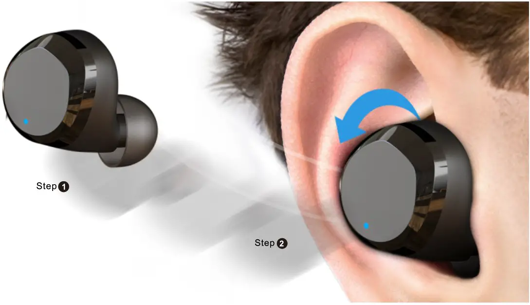 TOZO T12 True Wireless Stereo Earbuds - fig