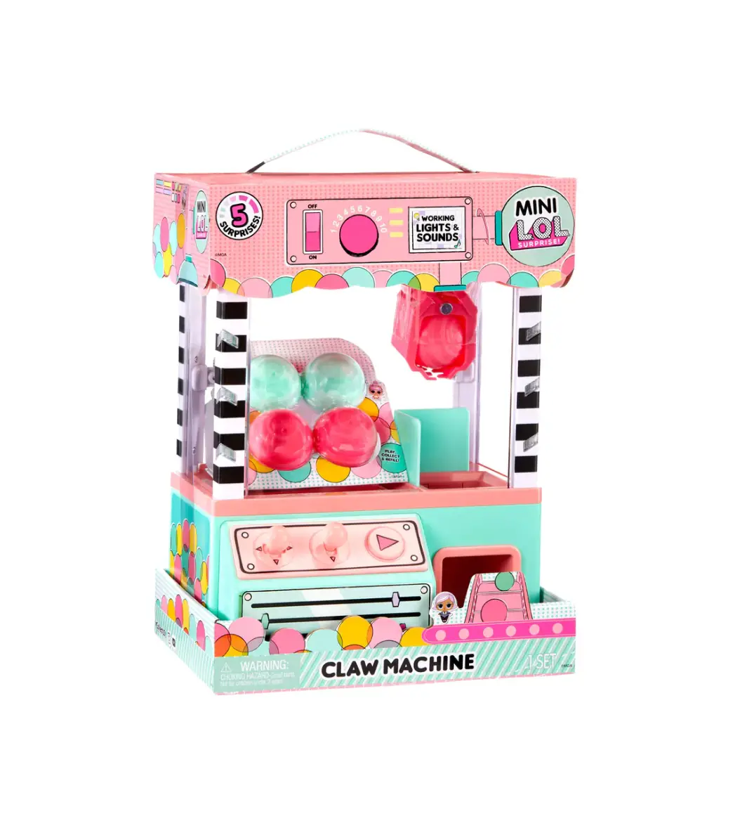 Mga 583974 Minis Claw Machine Playset User Manual