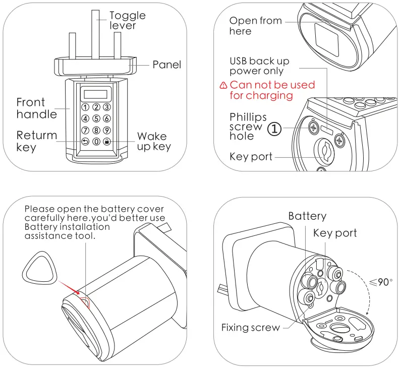 WELOCK PCB10KEY28 Smart Door Lock Cylinder - Figure 25