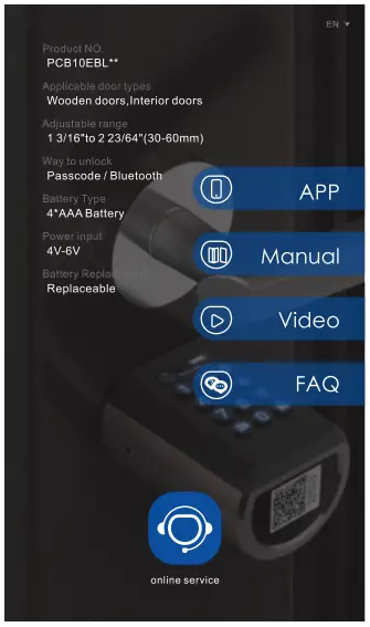 WELOCK PCB10KEY28 Smart Door Lock Cylinder - Figure 26