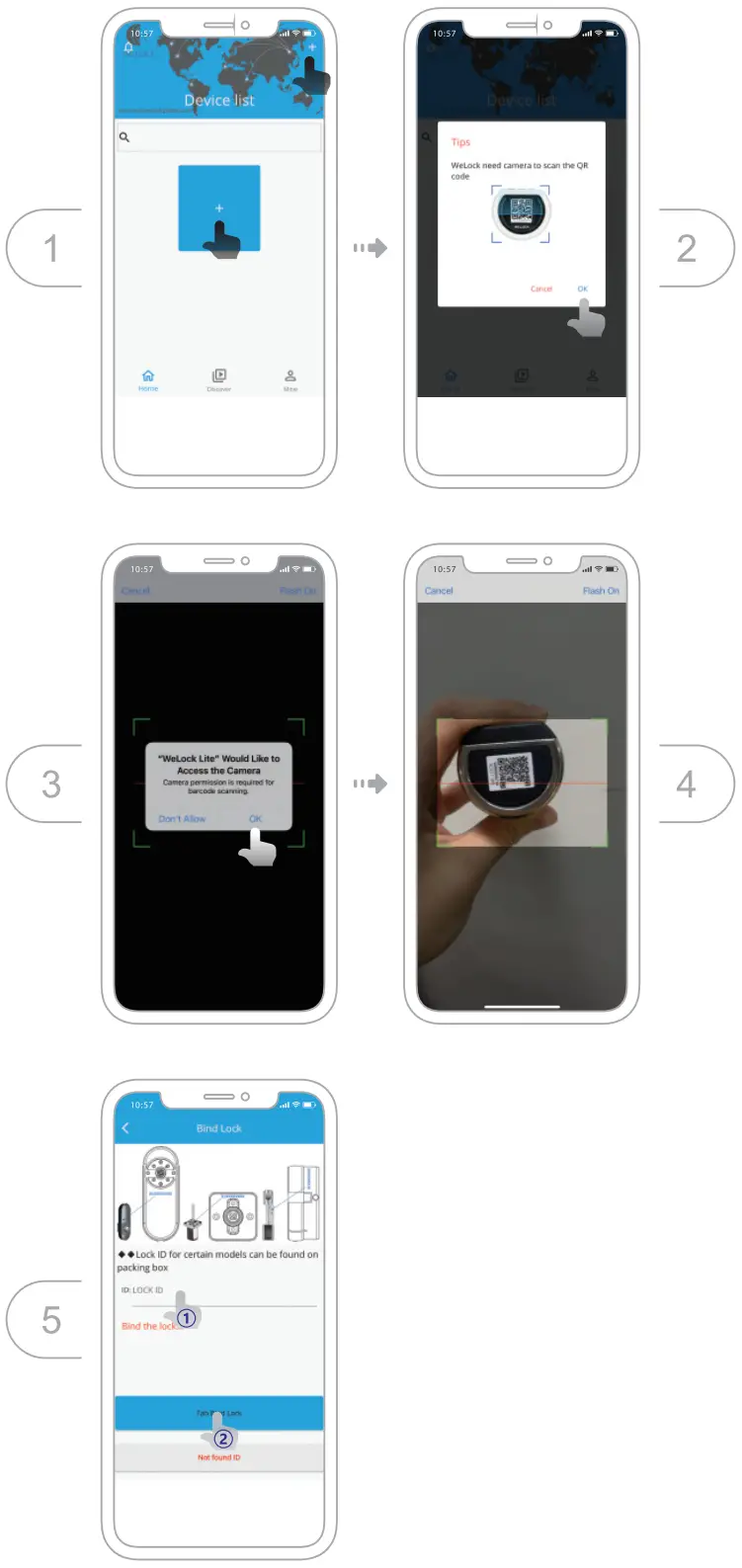 WELOCK PCB10KEY28 Smart Door Lock Cylinder - Figure 28