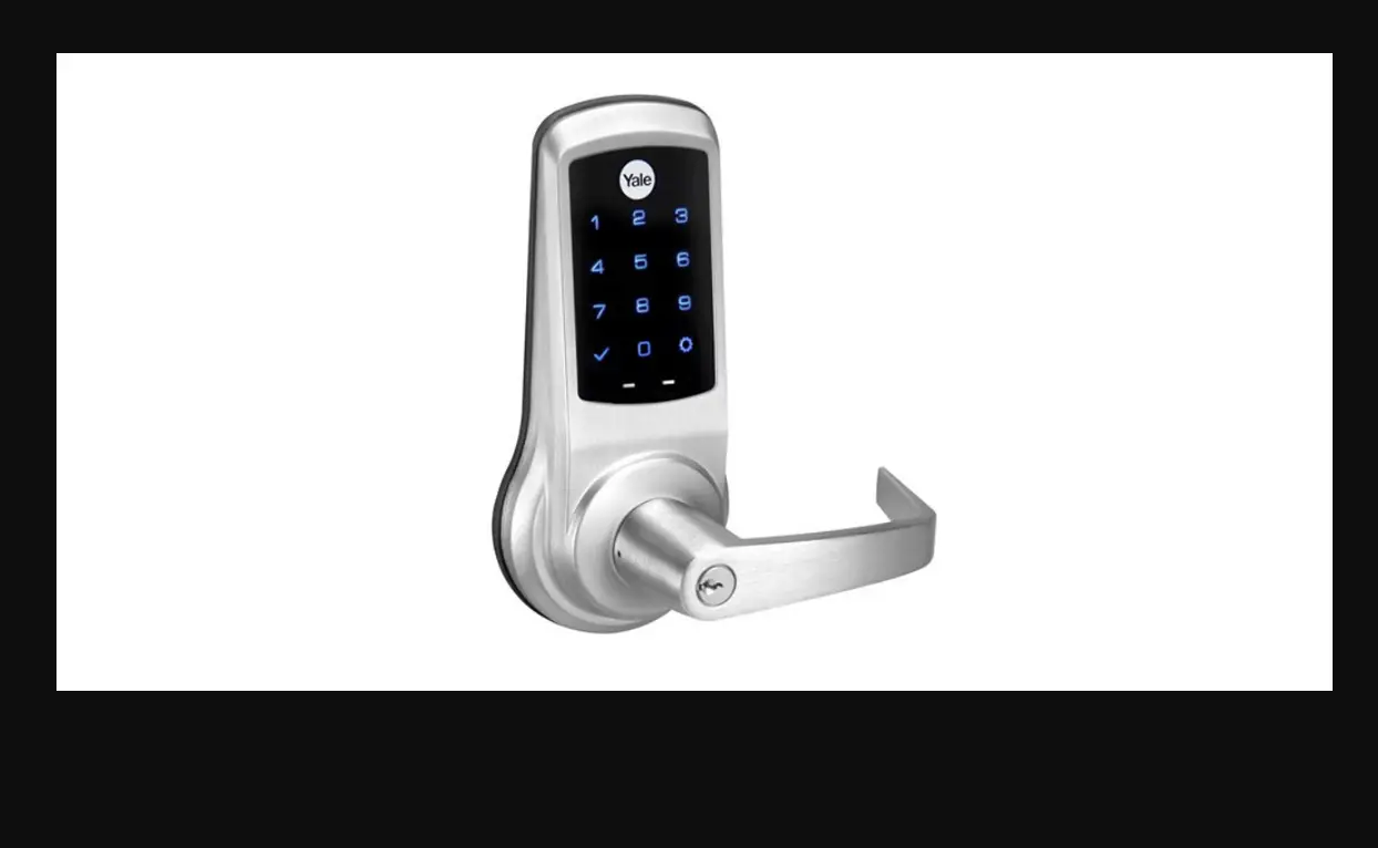 Yale Locks & Hardware Yale Nextouch Touchscreen Exit Rim Trim Ntt622-zw2 Manual