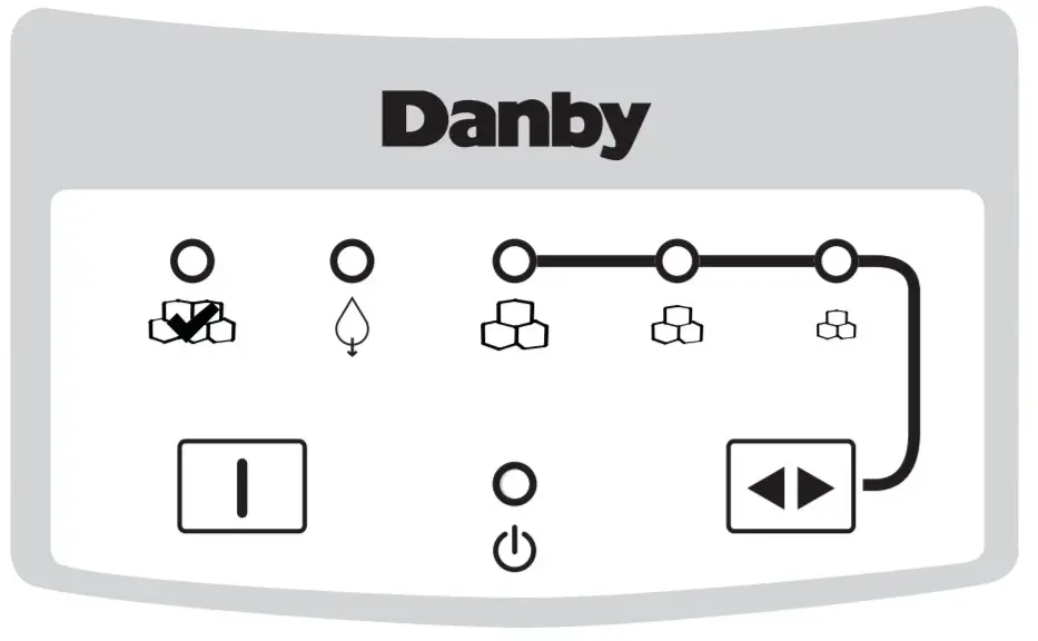 Danby Ice Maker DIM2500WDB -CONTROL PANEL