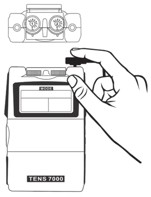 COMPASS HEALTH TENS 7000 Pain Relief System - 6