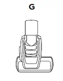 G. Self-Cleaning Pet Power Brush