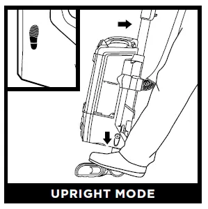 UPRIGHT MODE
