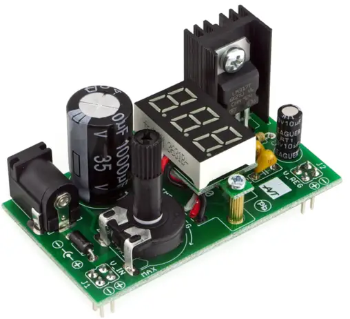 AVT kits AVT1990 Adjustable Power Supply for Contact Boards