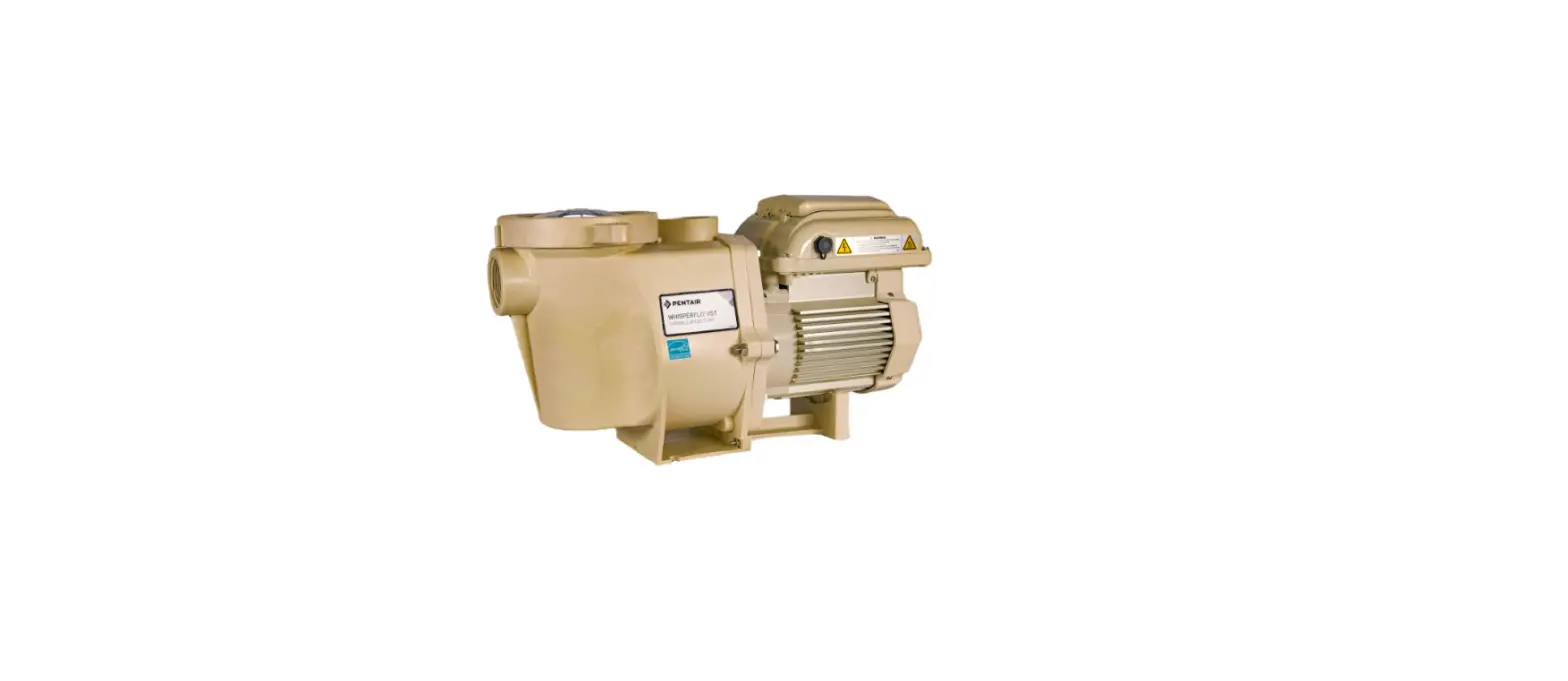 Pentair Whisperflo Vs Variable Speed Pump User Guide Pentair Whisperflo Vs Variable Speed Pump User Guide