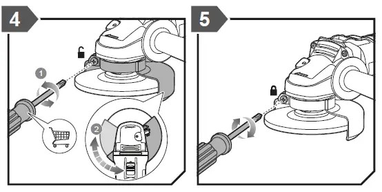 RYOBI RAG600-115 Angle Grinder 32