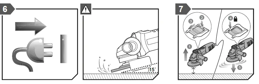 RYOBI RAG600-115 Angle Grinder 33