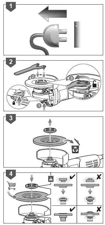 RYOBI RAG600-115 Angle Grinder 36