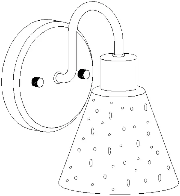 ZEVNI A04773W1 Freyde 28 Inch Wide Vanity Light