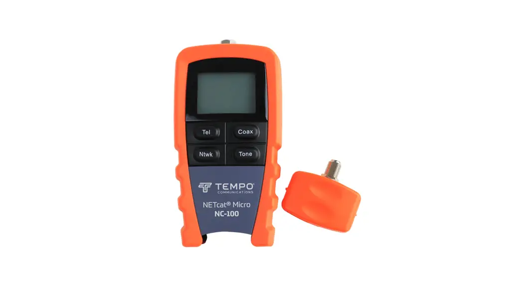 Tempo Nc-100 Netcat Micro Wiring Tester Instruction Manual Tempo Nc-100 Netcat Micro Wiring Tester Instruction Manual